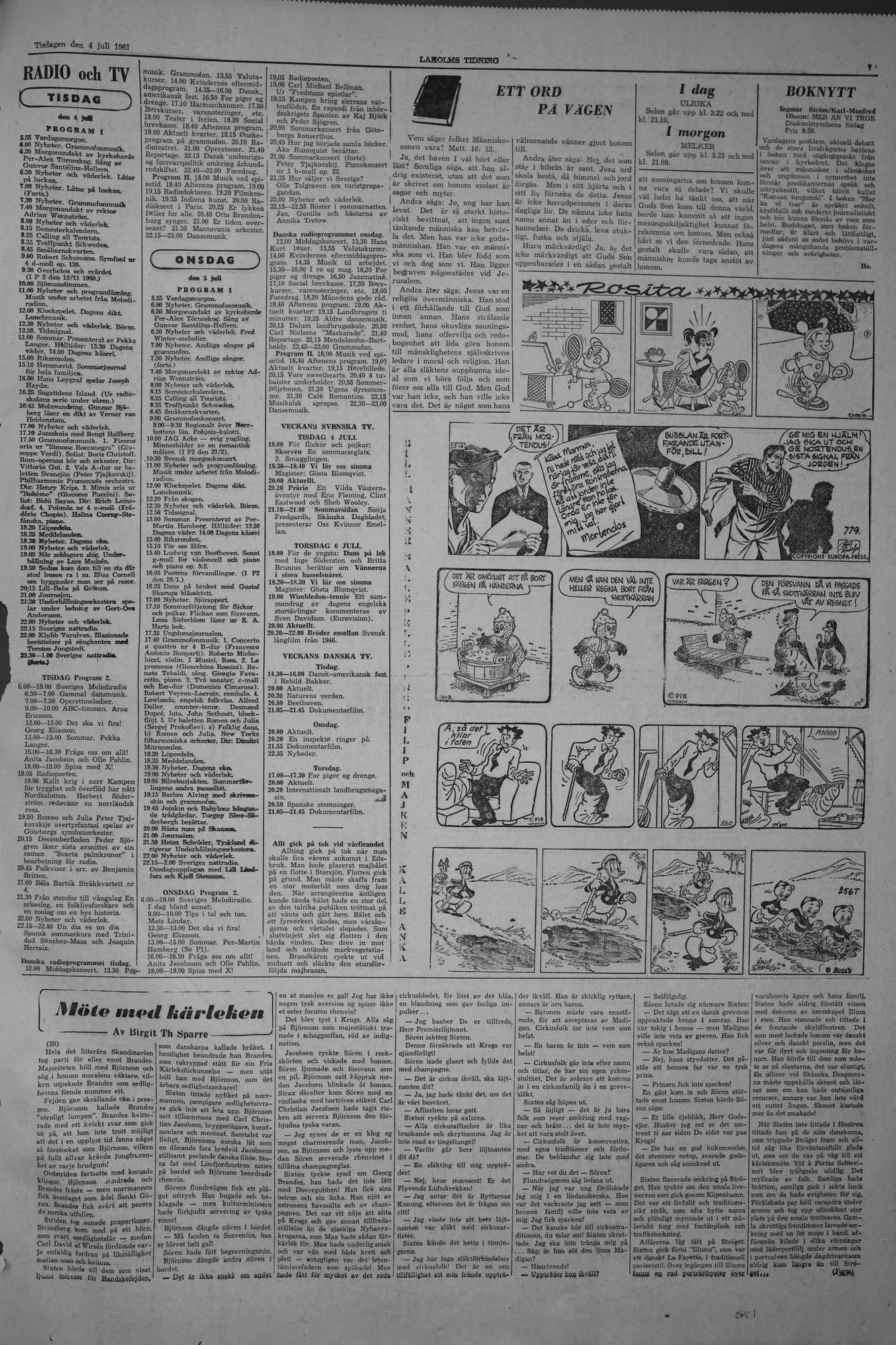 Laholms Tidning Tisdag 4 juli 1961, sida 7