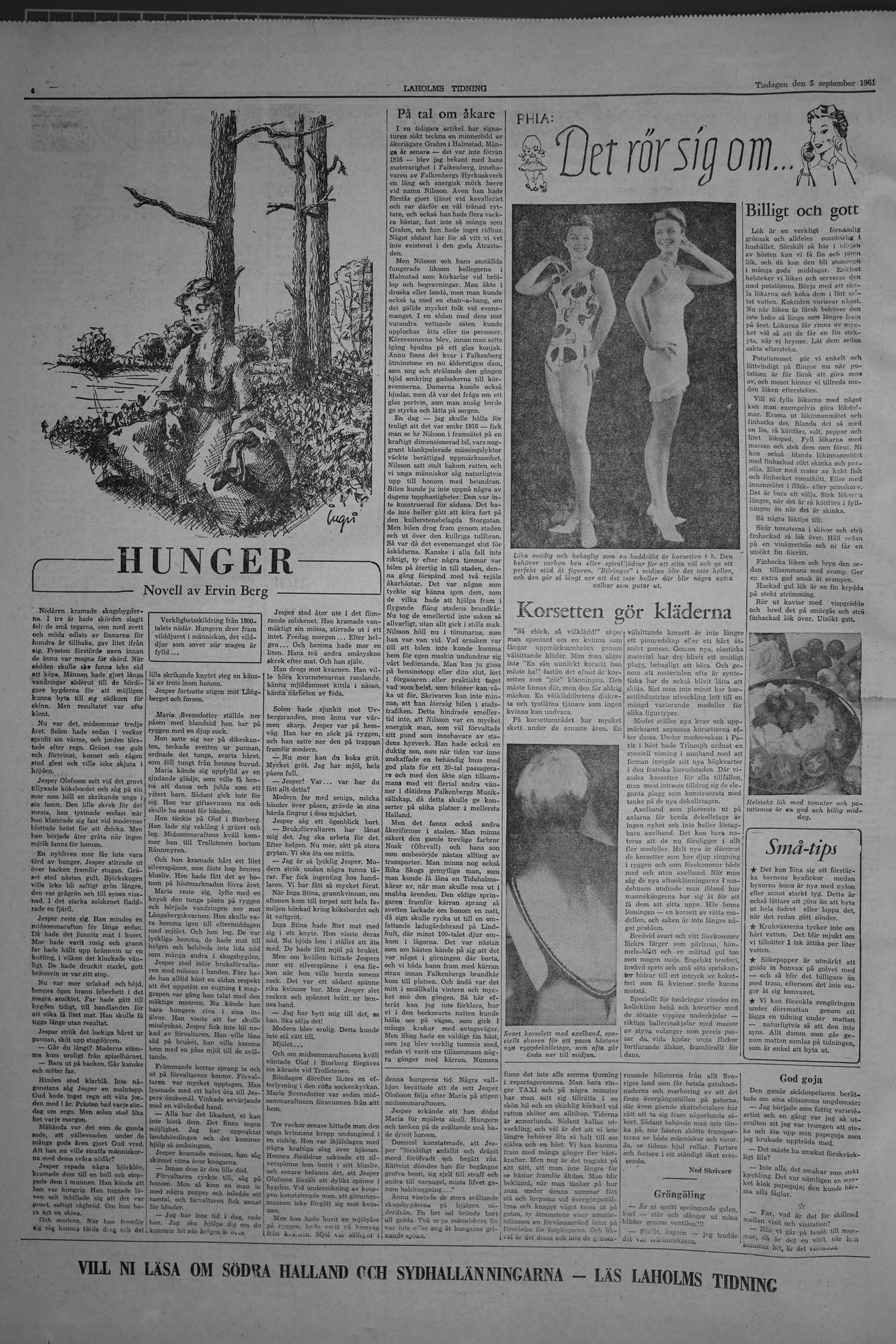 Laholms Tidning Tisdag 5 september 1961, sida 4