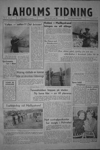 Förstasidan, Lördag 6 maj 1961