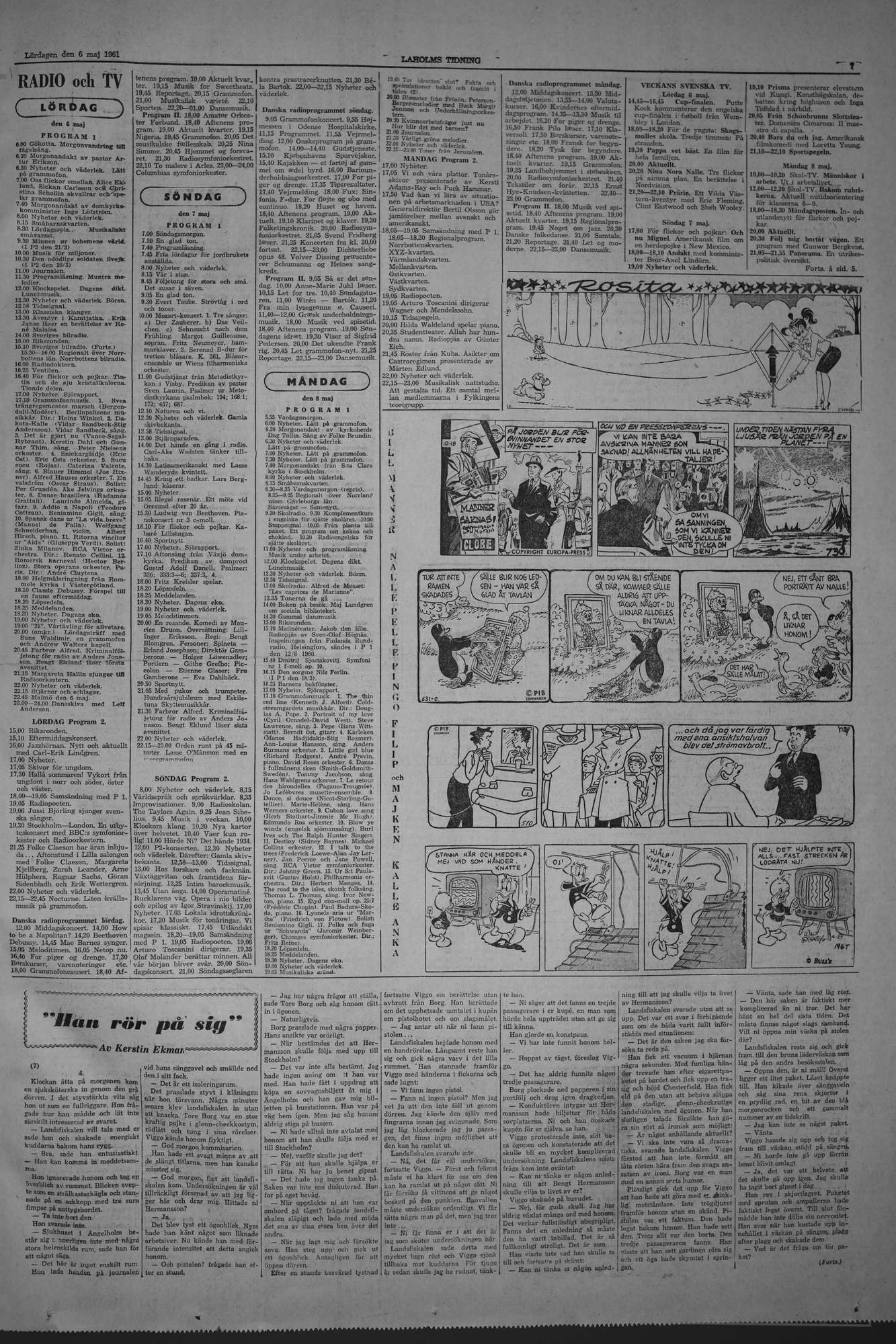 Laholms Tidning Lördag 6 maj 1961, sida 7