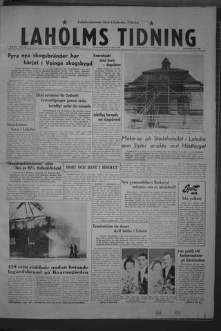 Förstasidan, Onsdag 18 maj 1960