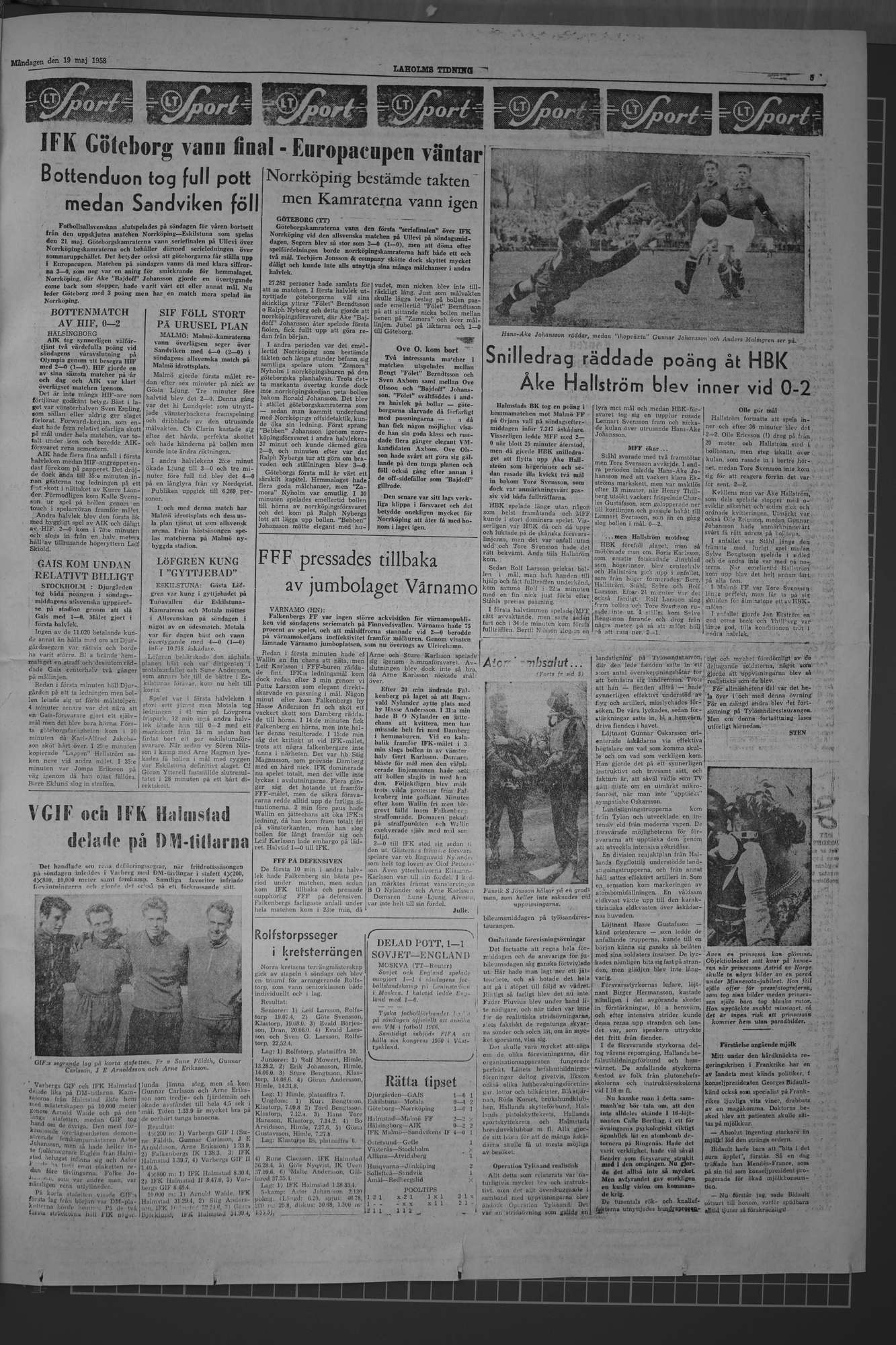 Laholms Tidning Torsdag 19 maj 1960, sida 5