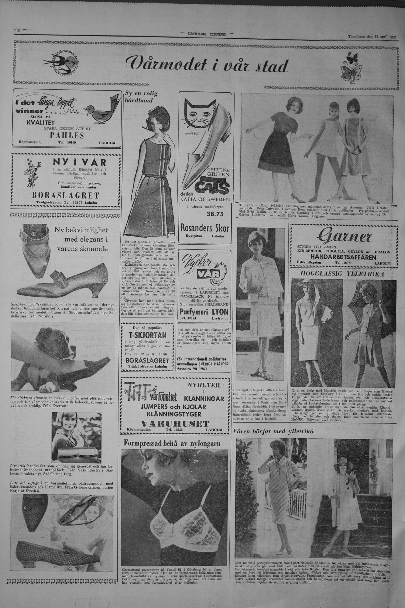 Laholms Tidning Torsdag 12 april 1962, sida 4