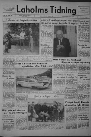 Förstasidan, Lördag 31 juli 1965