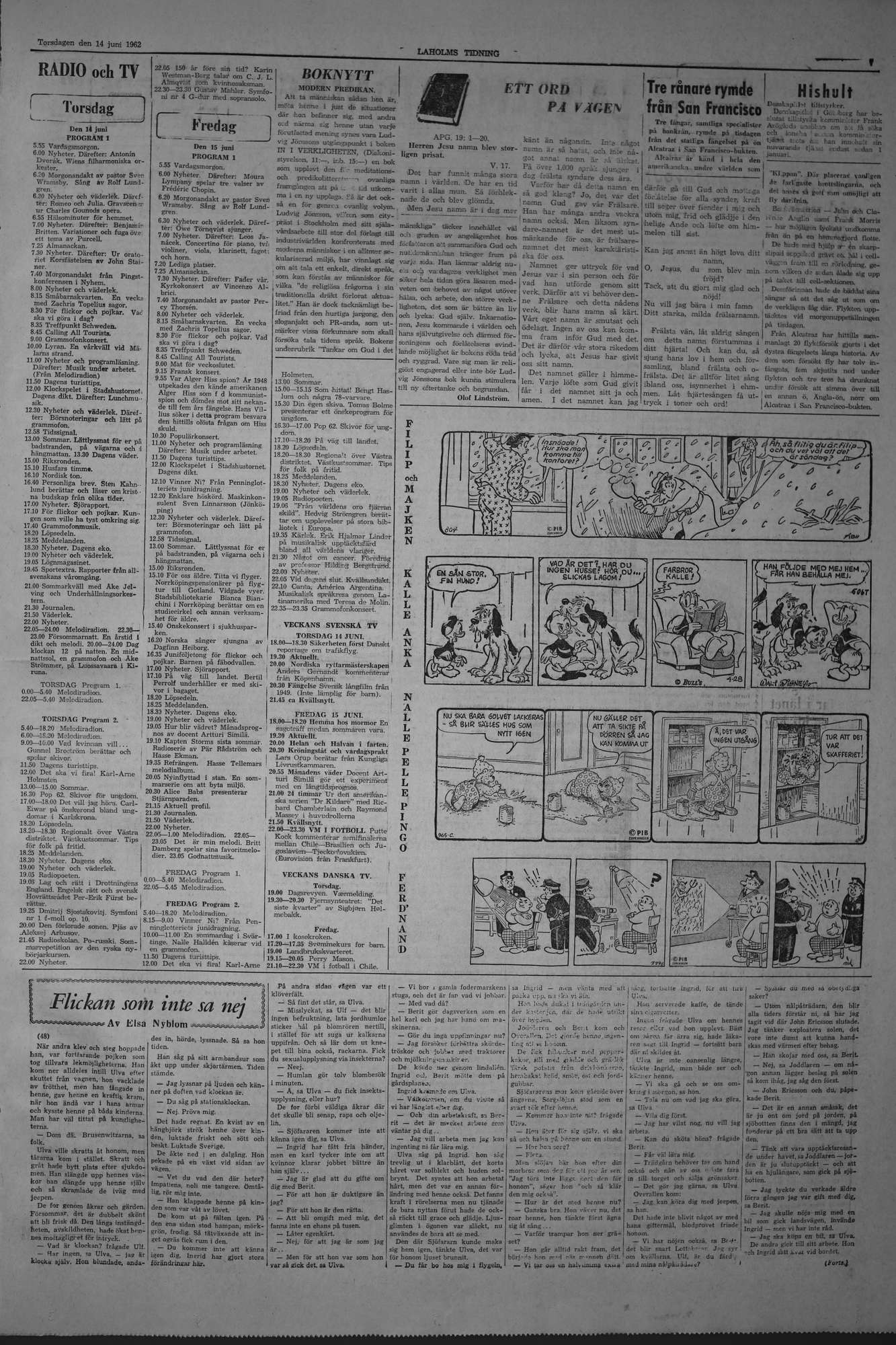 Laholms Tidning Torsdag 14 juni 1962, sida 7