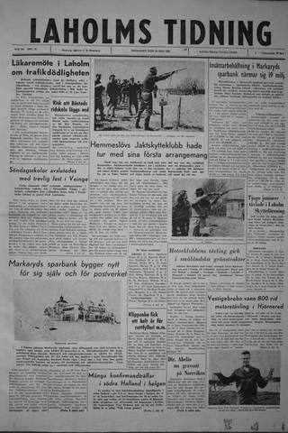 Förstasidan, Måndag 14 maj 1962