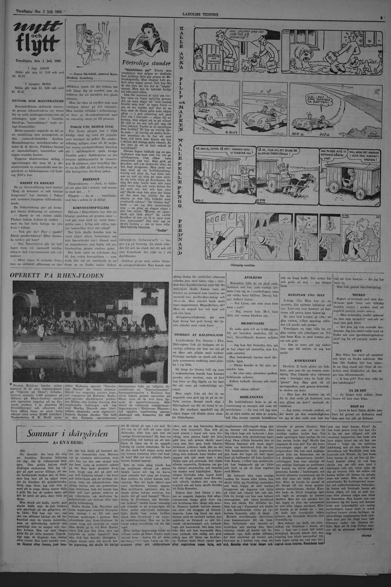Laholms Tidning Torsdag 1 juli 1965, sida 5