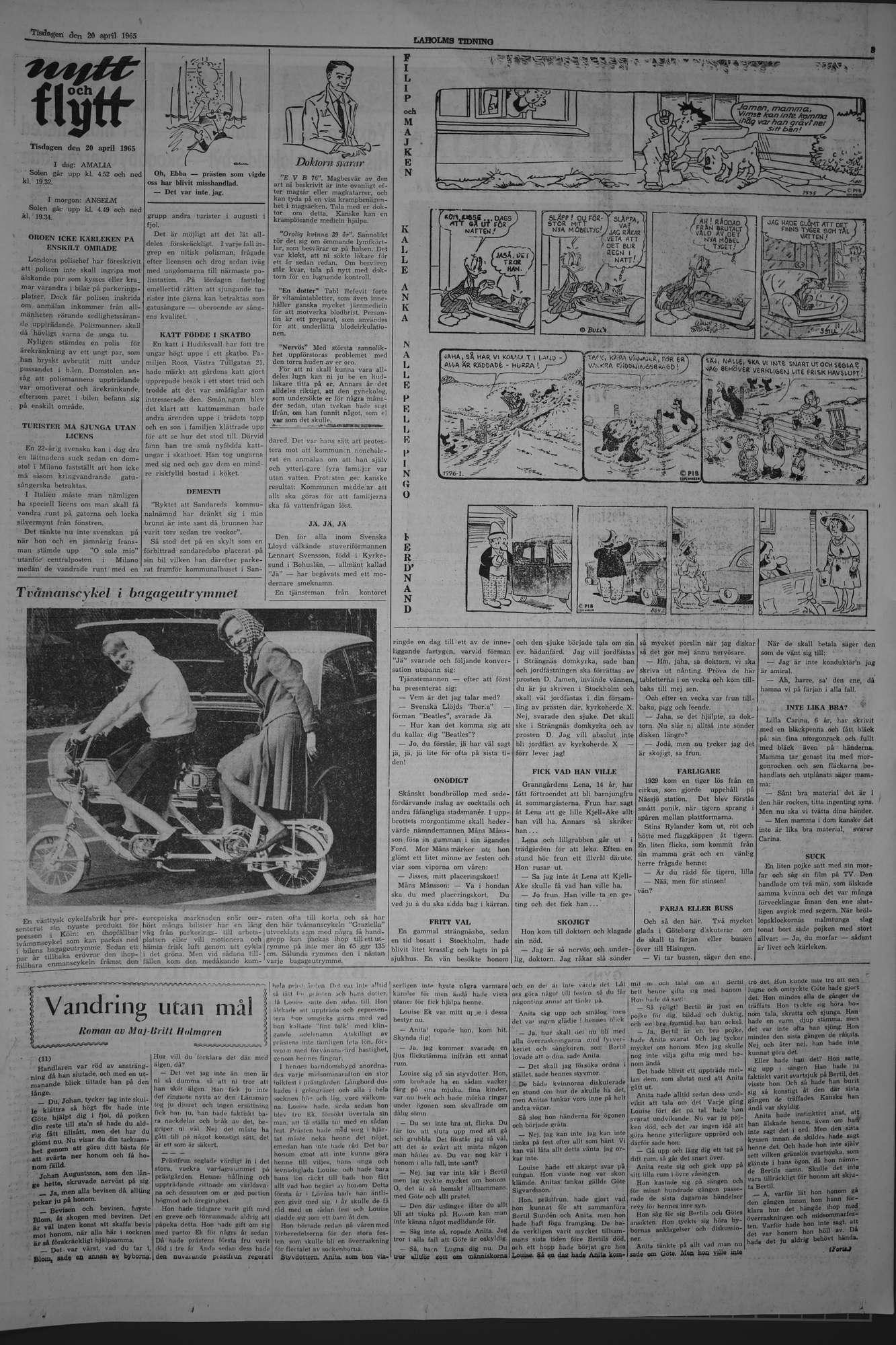Laholms Tidning Tisdag 20 april 1965, sida 5