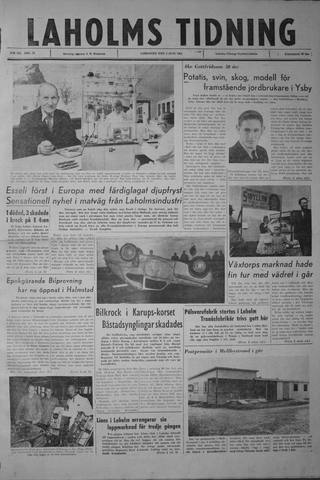 Förstasidan, Lördag 2 juni 1962