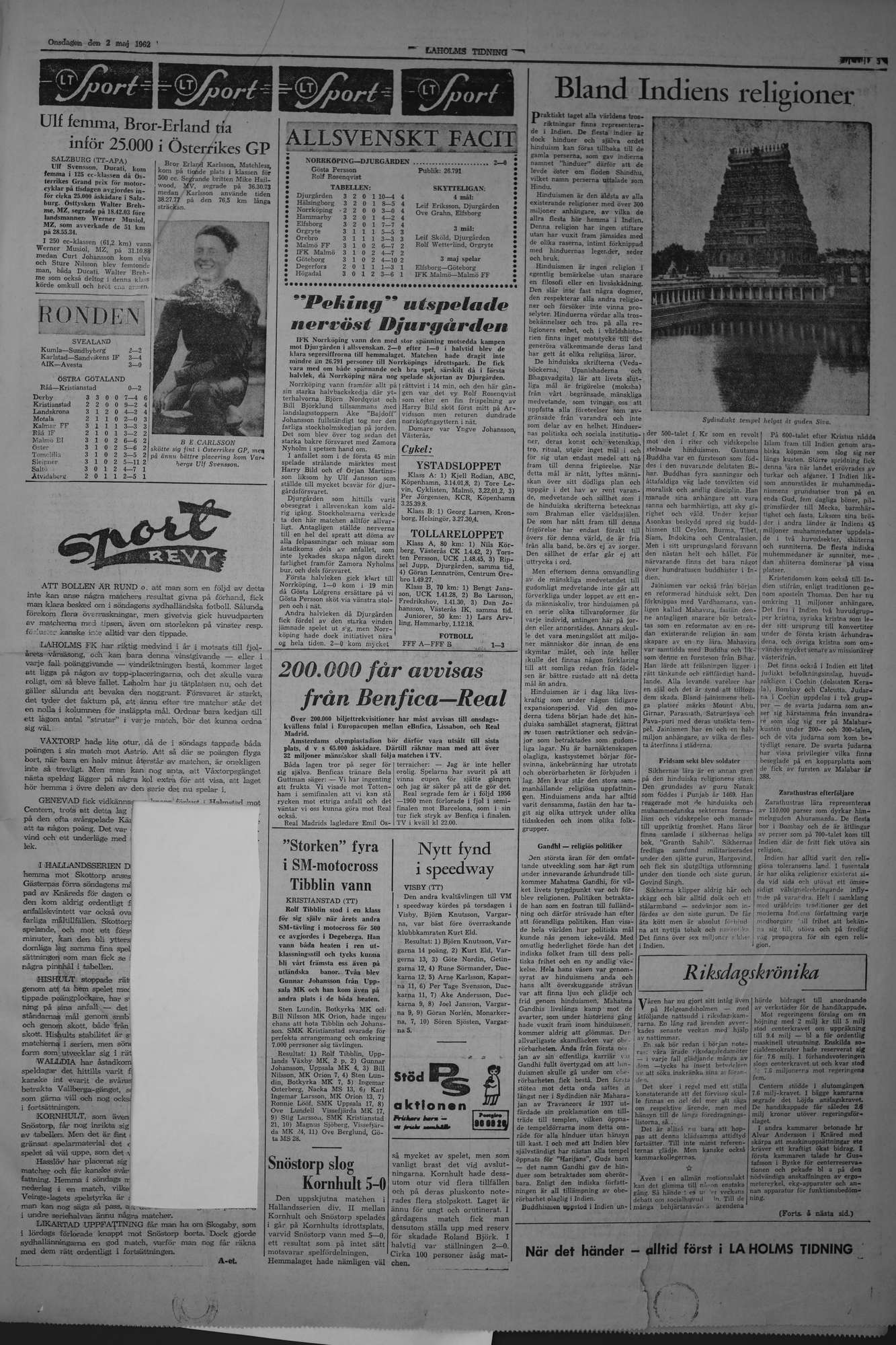 Laholms Tidning Onsdag 2 maj 1962, sida 5
