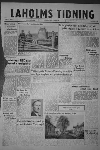 Förstasidan, Onsdag 21 mars 1962