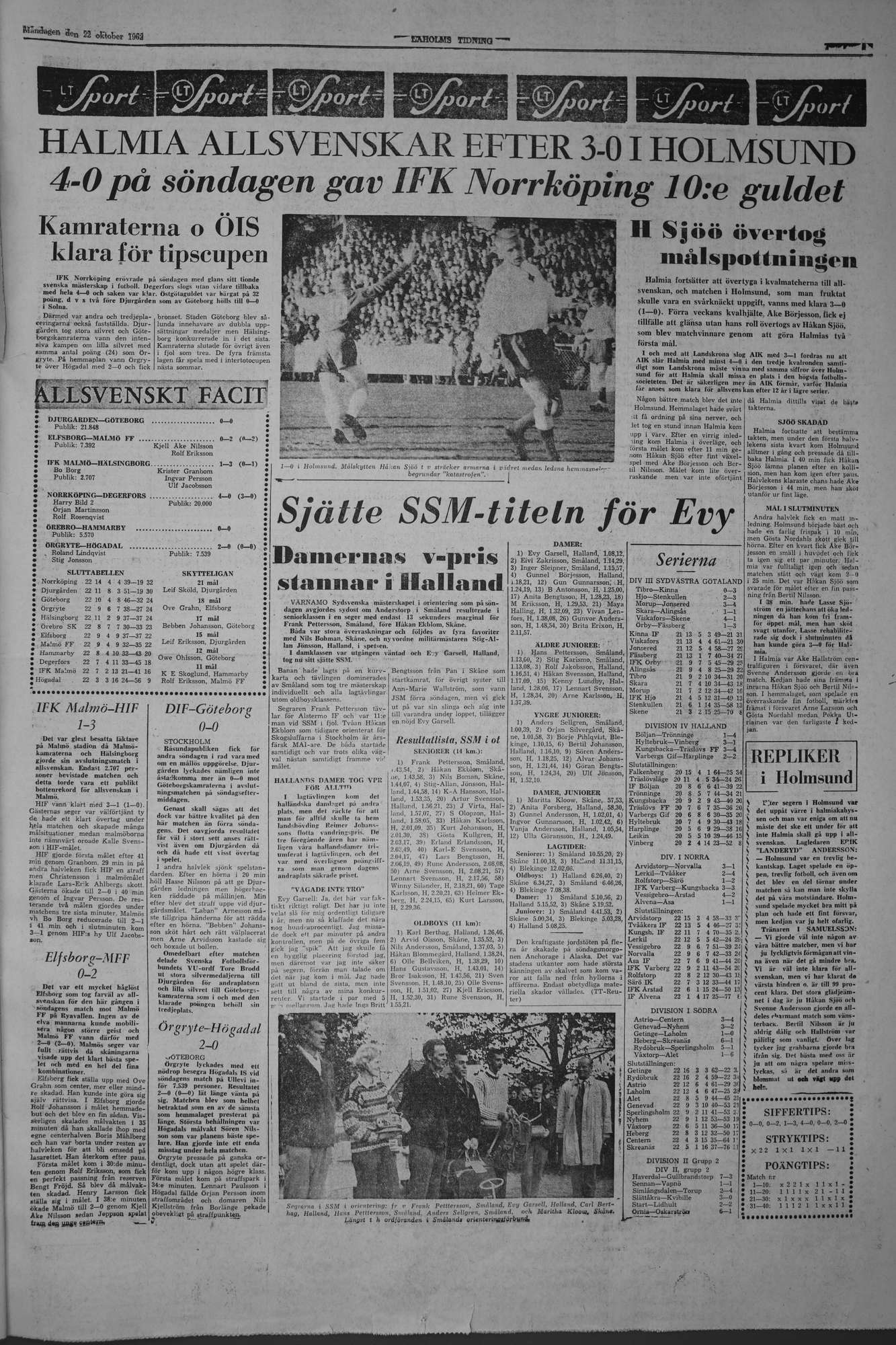 Laholms Tidning Måndag 22 oktober 1962, sida 5