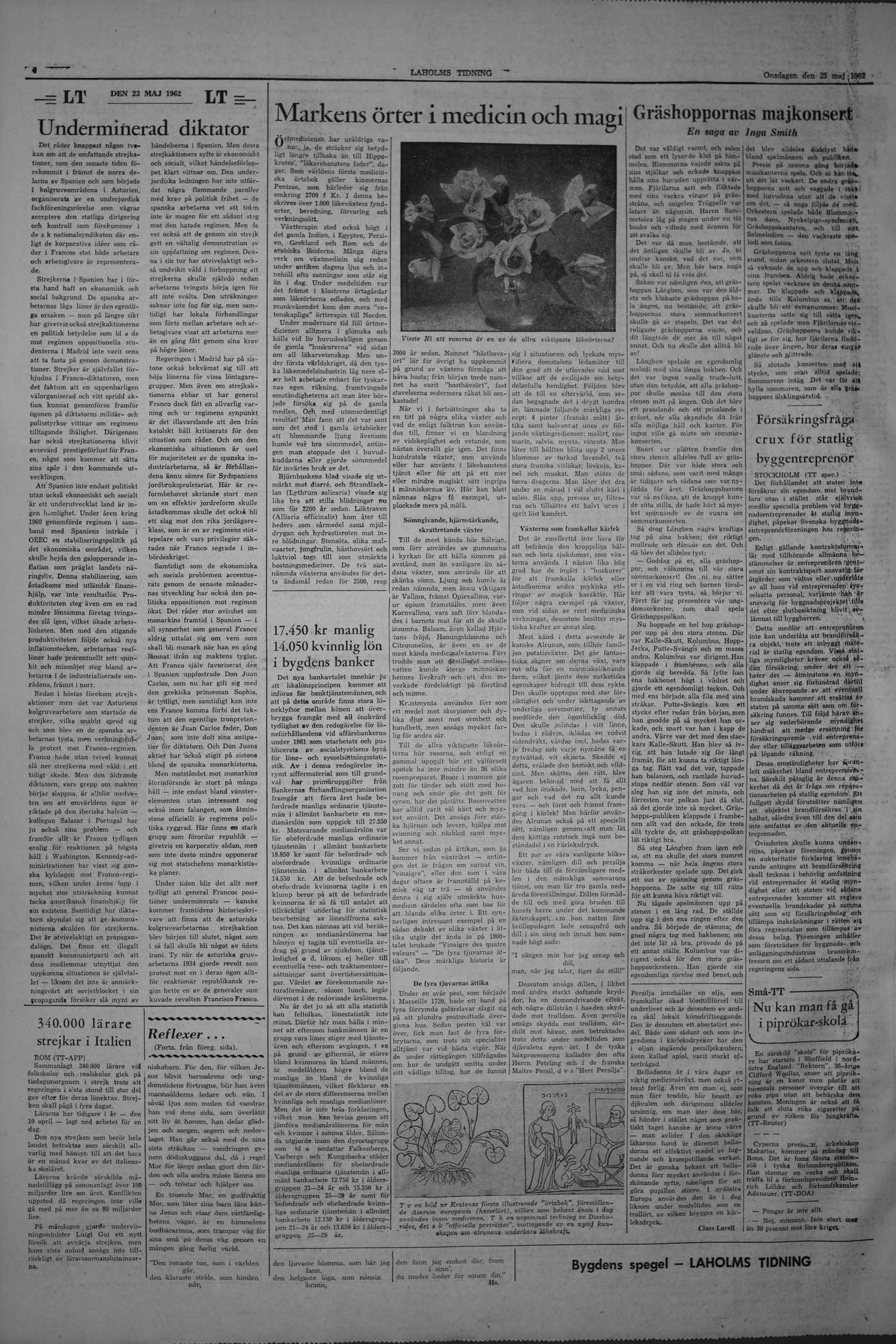 Laholms Tidning Onsdag 23 maj 1962, sida 4