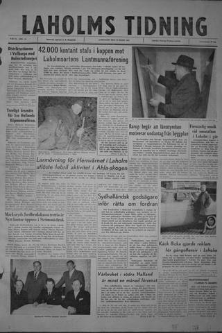 Förstasidan, Lördag 24 mars 1962