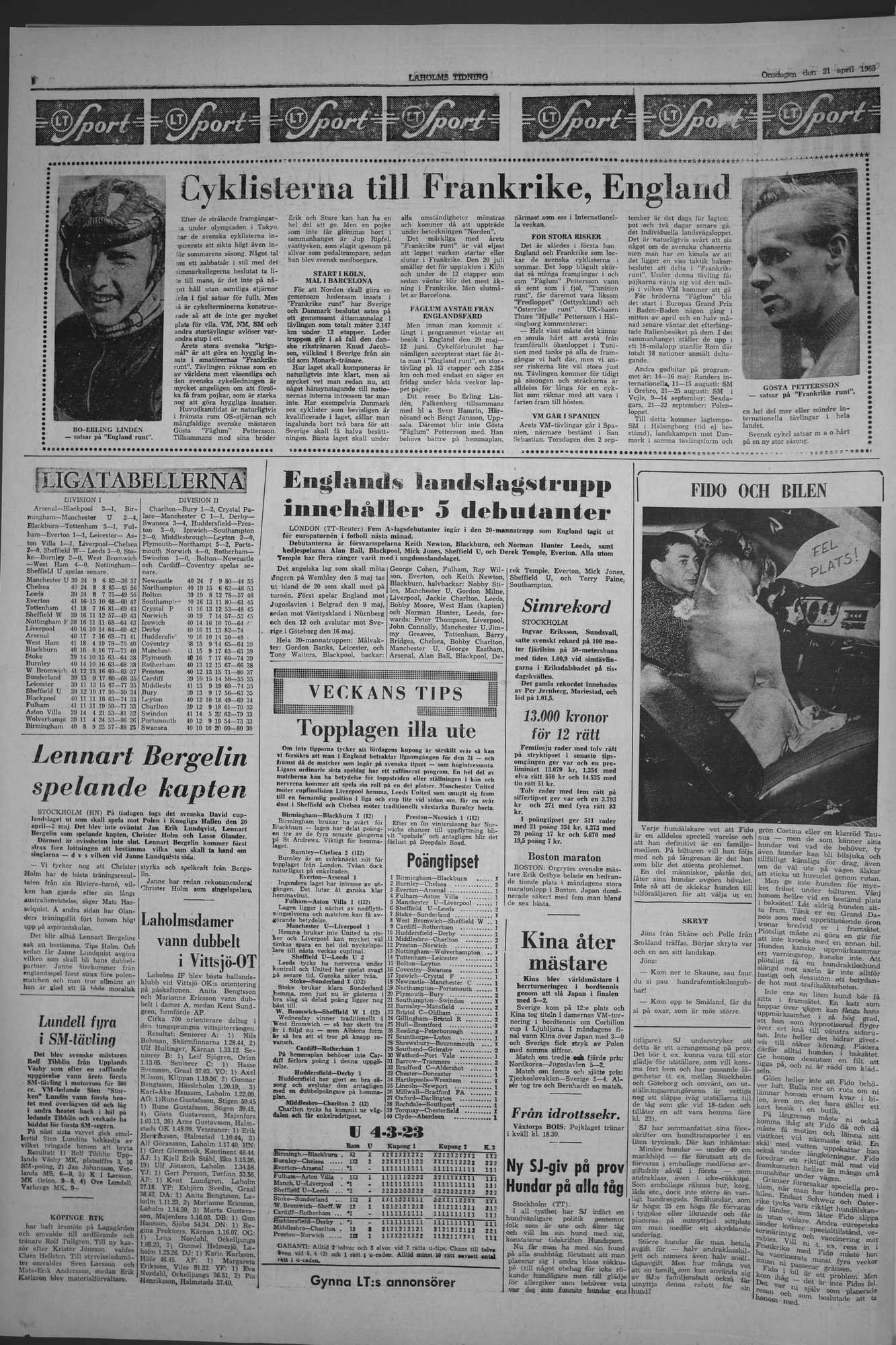 Laholms Tidning Onsdag 21 april 1965, sida 6