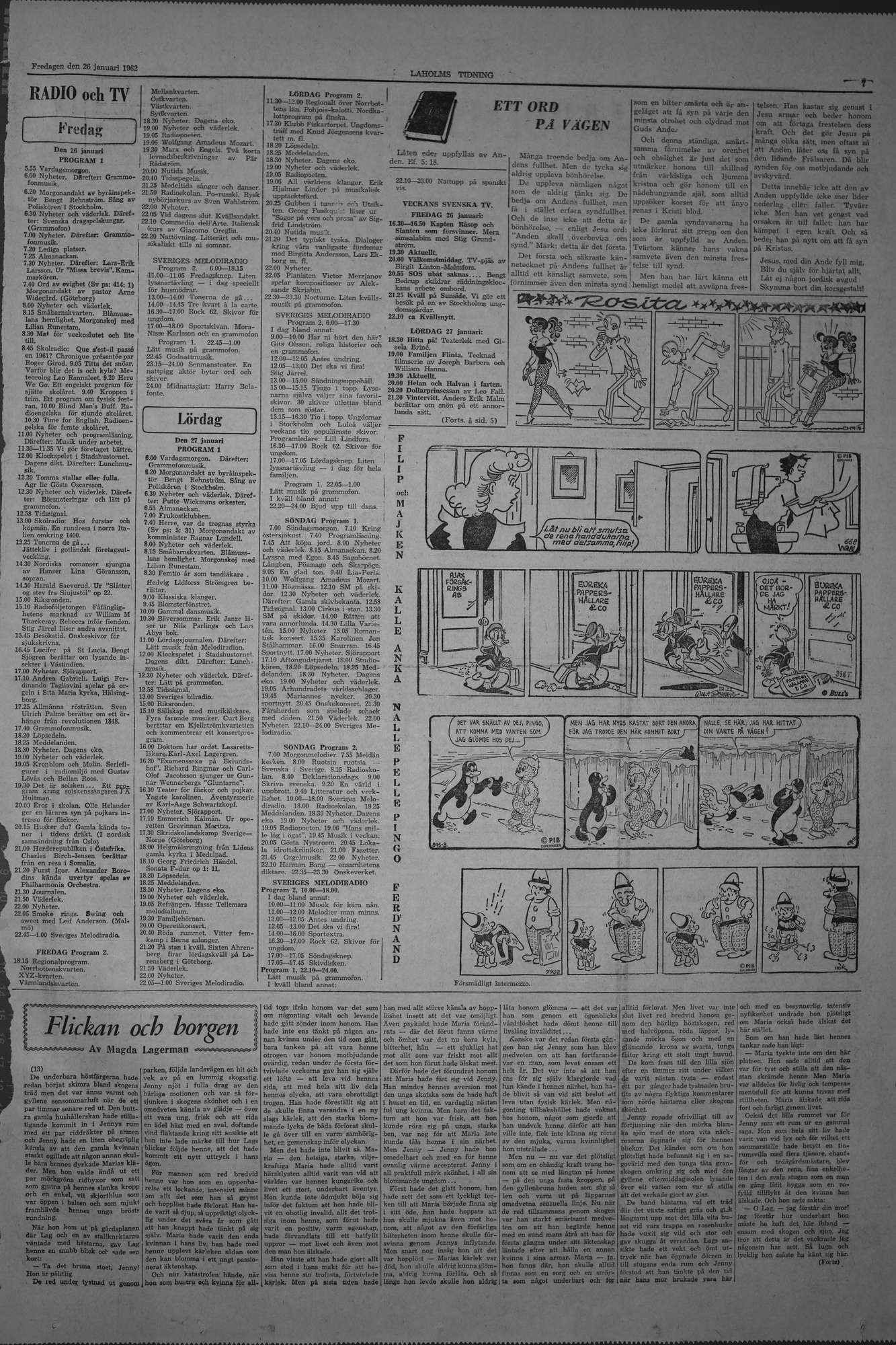 Laholms Tidning Fredag 26 januari 1962, sida 7