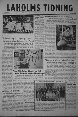 Förstasidan, Torsdag 26 juli 1962