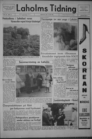 Förstasidan, Lördag 17 juli 1965