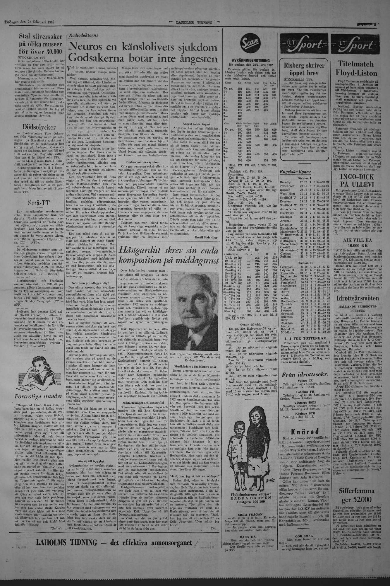 Laholms Tidning Tisdag 27 februari 1962, sida 5
