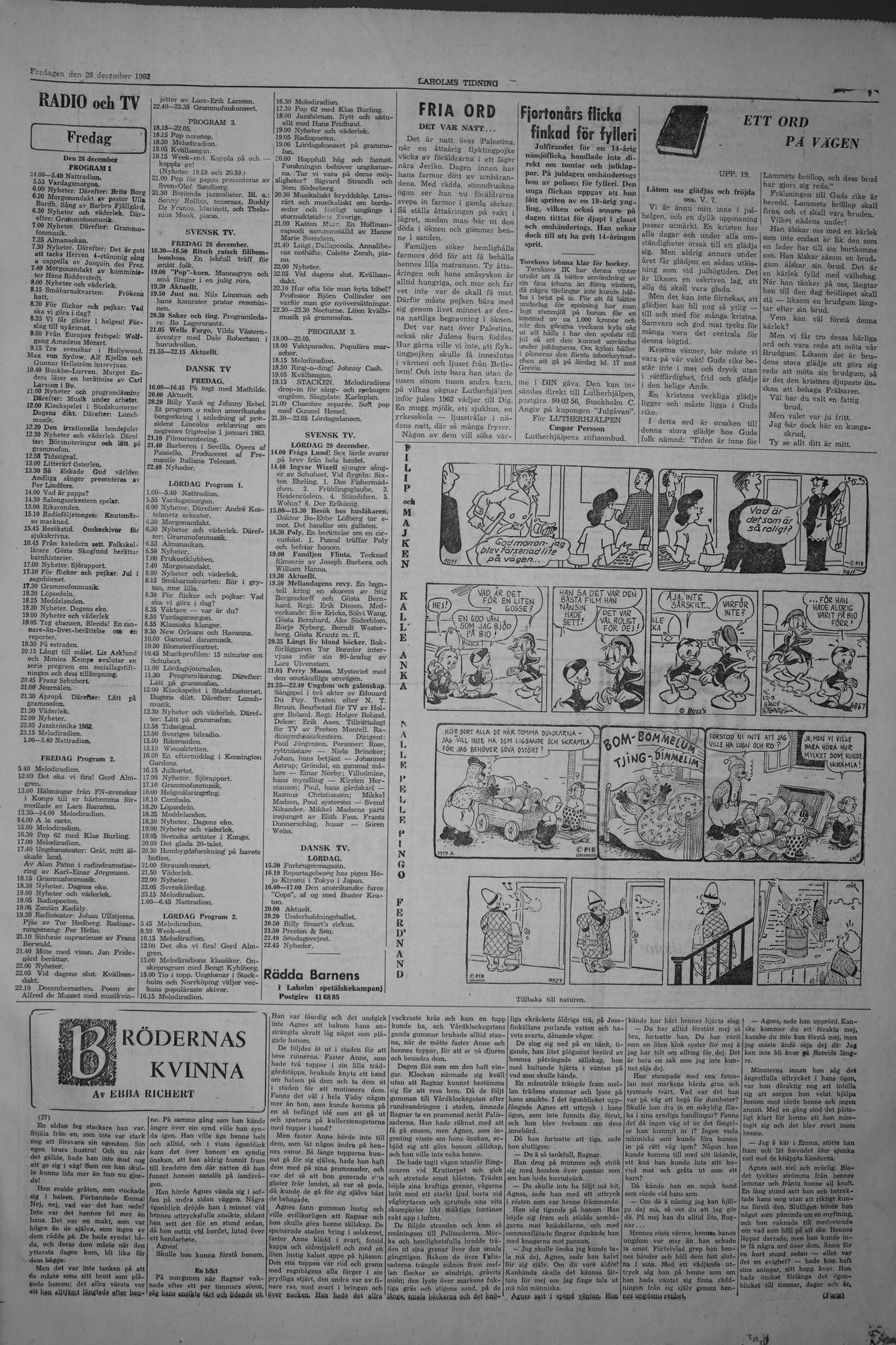 Laholms Tidning Fredag 28 december 1962, sida 7