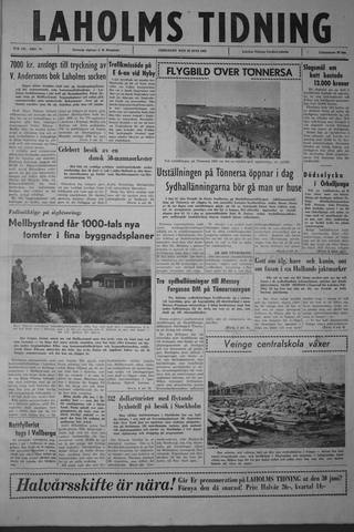 Förstasidan, Fredag 29 juni 1962
