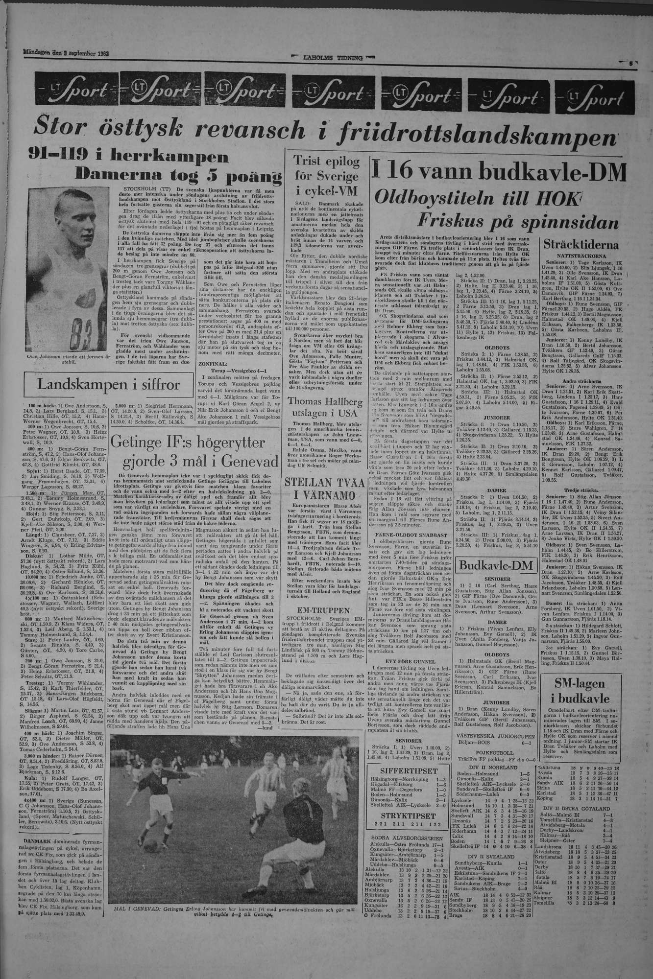 Laholms Tidning Måndag 3 september 1962, sida 5