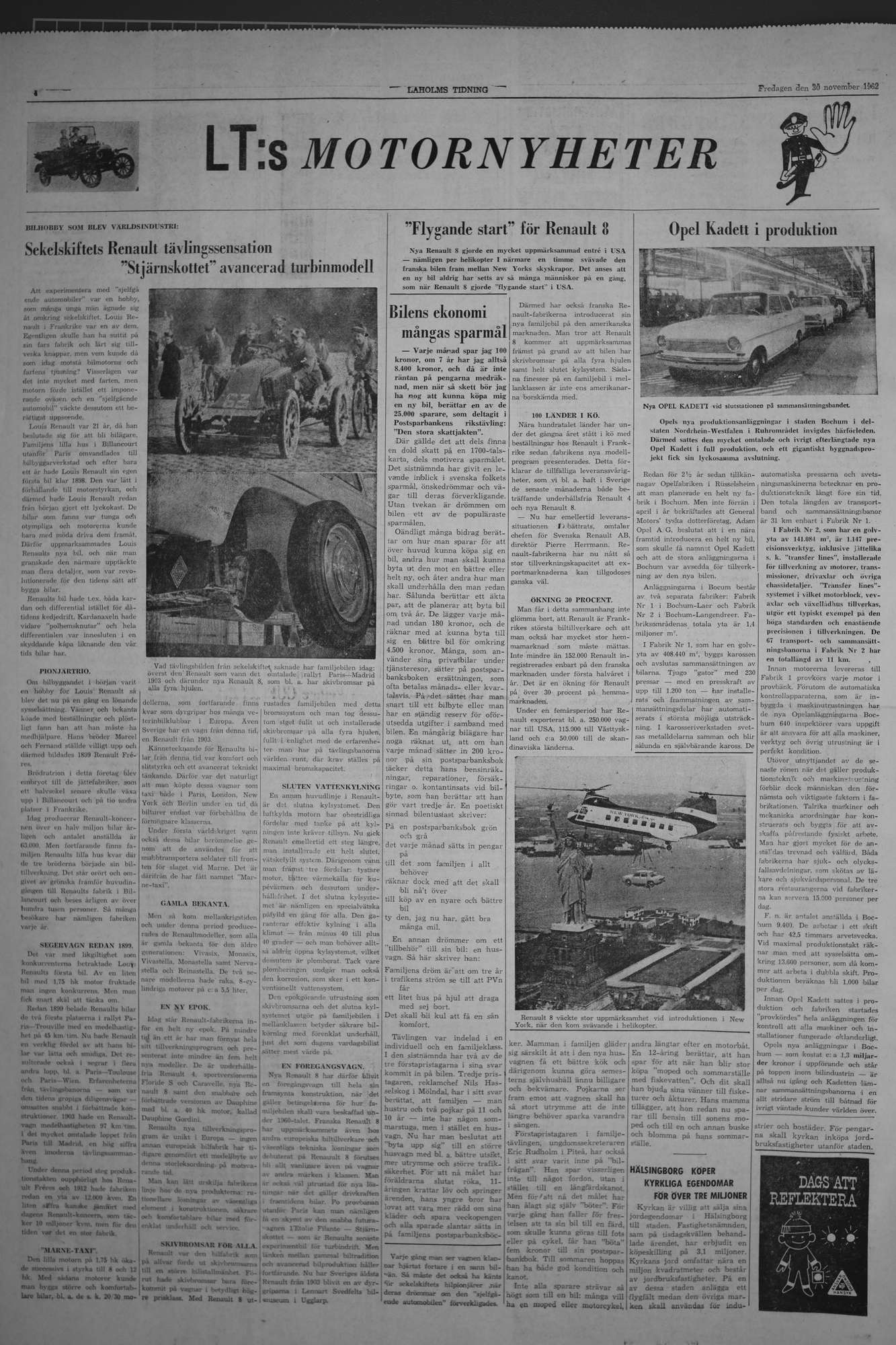 Laholms Tidning Fredag 30 november 1962, sida 4