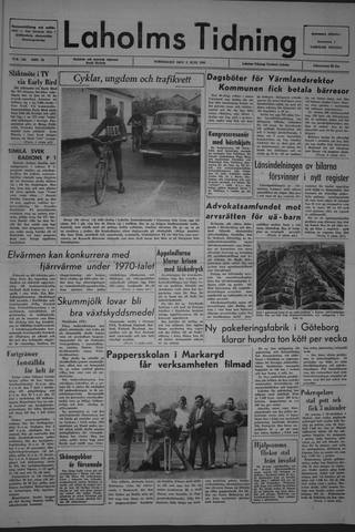 Förstasidan, Torsdag 3 juni 1965