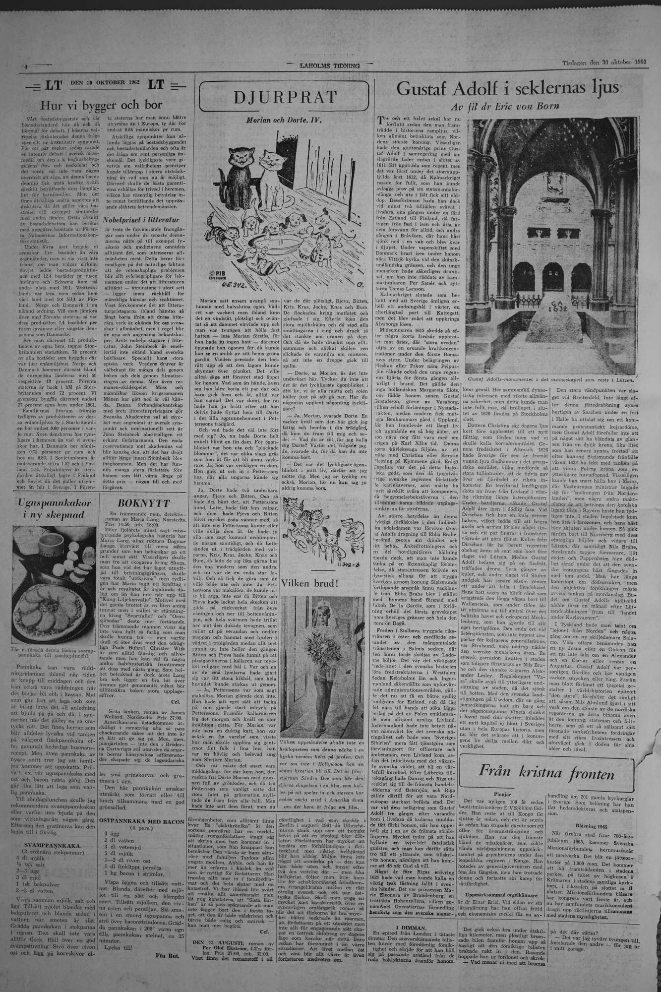 Laholms Tidning Tisdag 30 oktober 1962, sida 4