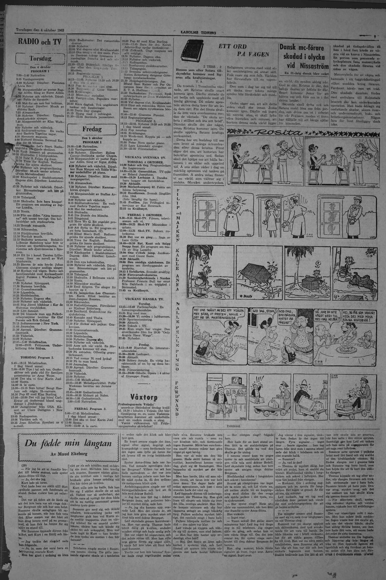 Laholms Tidning Torsdag 4 oktober 1962, sida 7