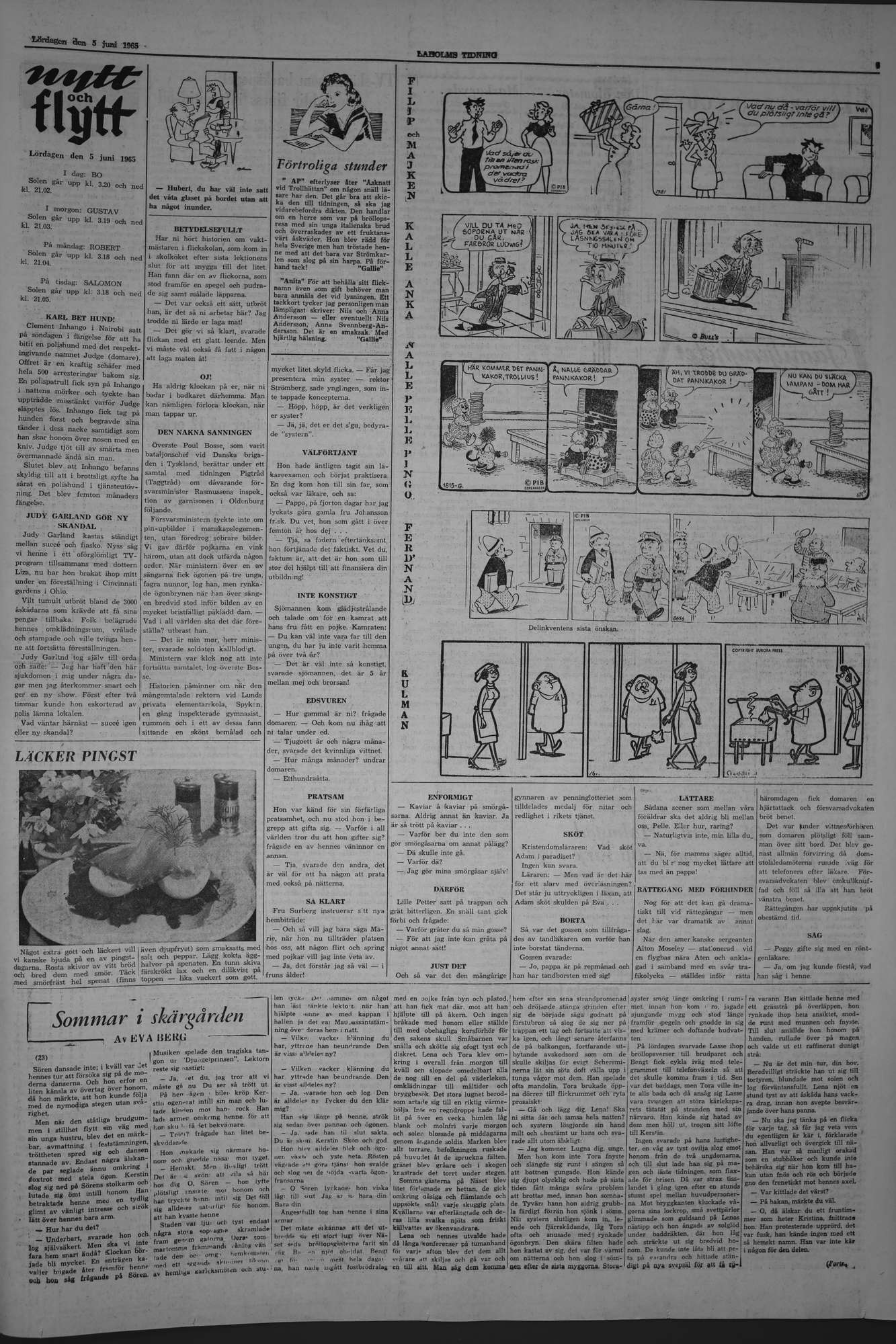 Laholms Tidning Lördag 5 juni 1965, sida 5