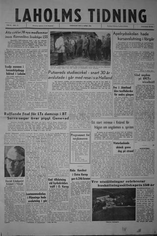 Förstasidan, Fredag 6 april 1962