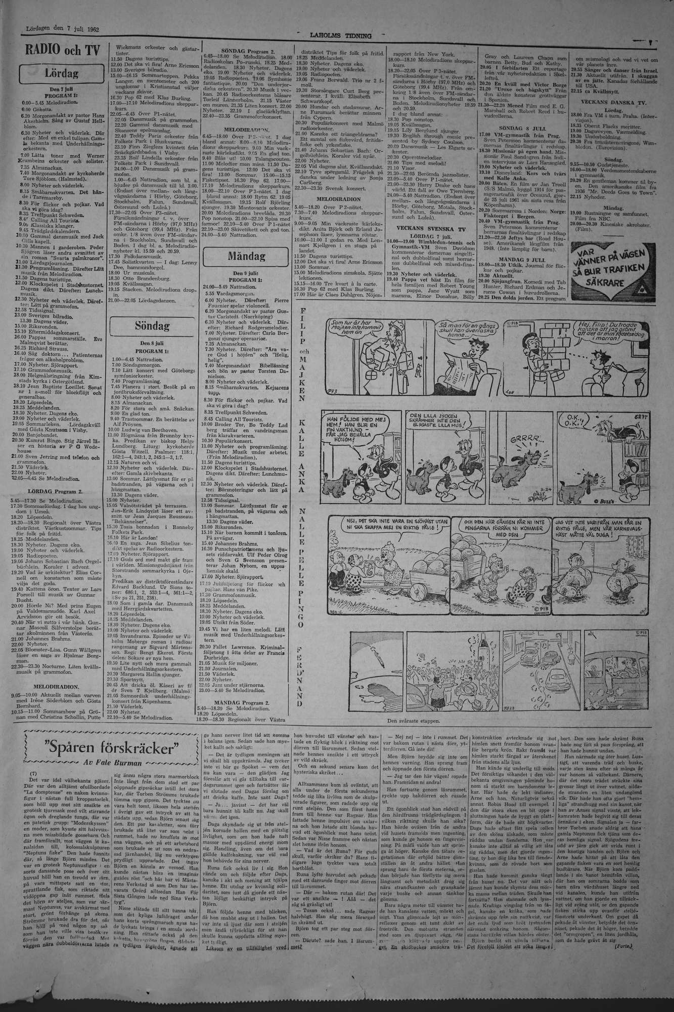 Laholms Tidning Lördag 7 juli 1962, sida 7