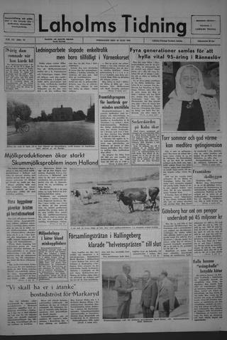 Förstasidan, Torsdag 10 juni 1965