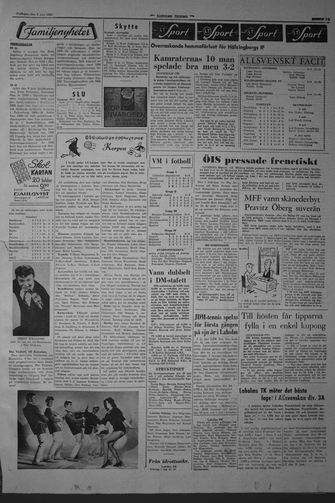 Laholms Tidning Fredag 8 juni 1962, sida 5