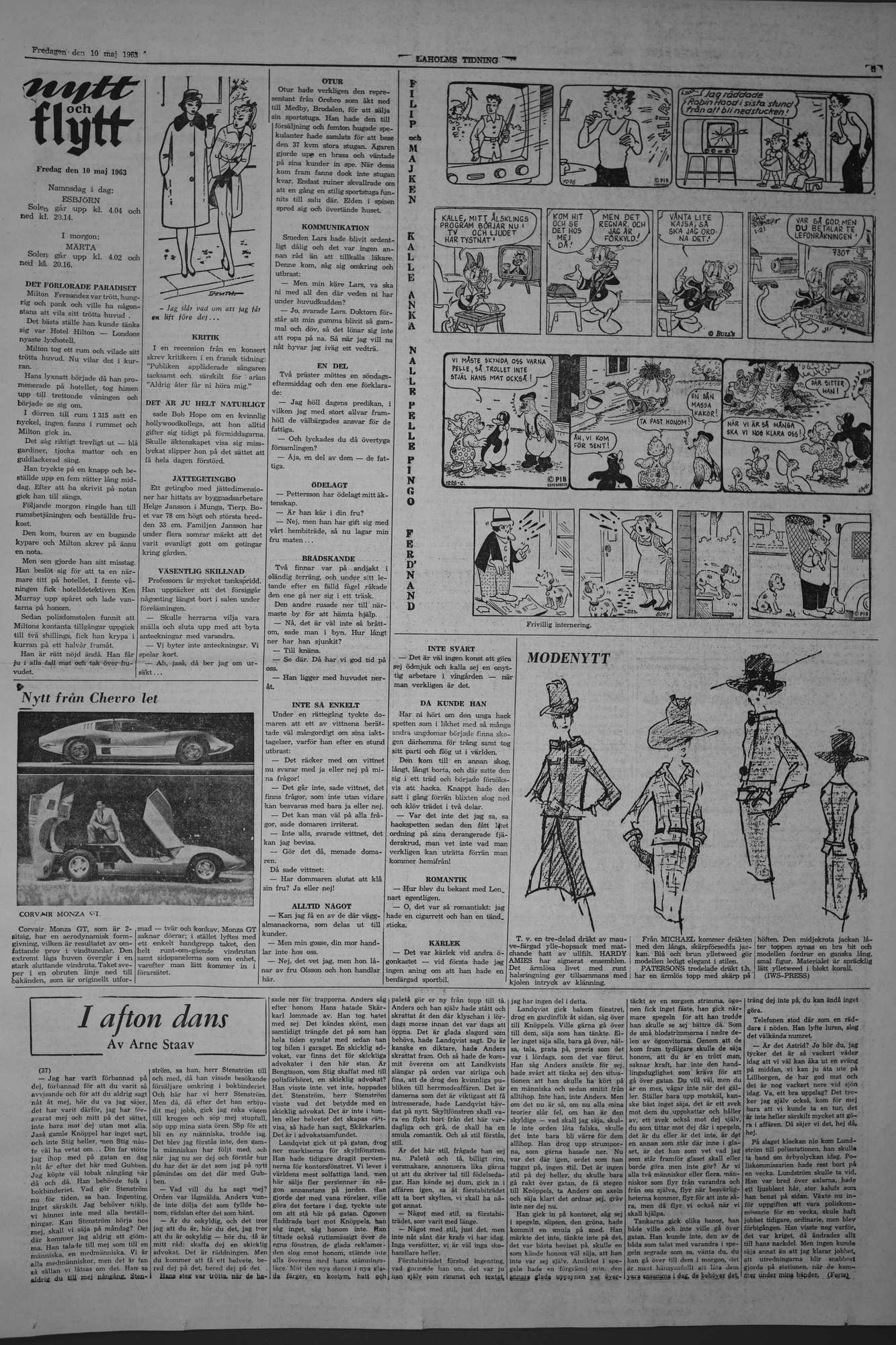 Laholms Tidning Fredag 10 maj 1963, sida 5