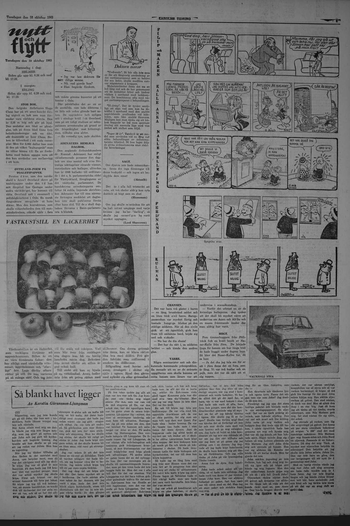 Laholms Tidning Torsdag 10 oktober 1963, sida 5