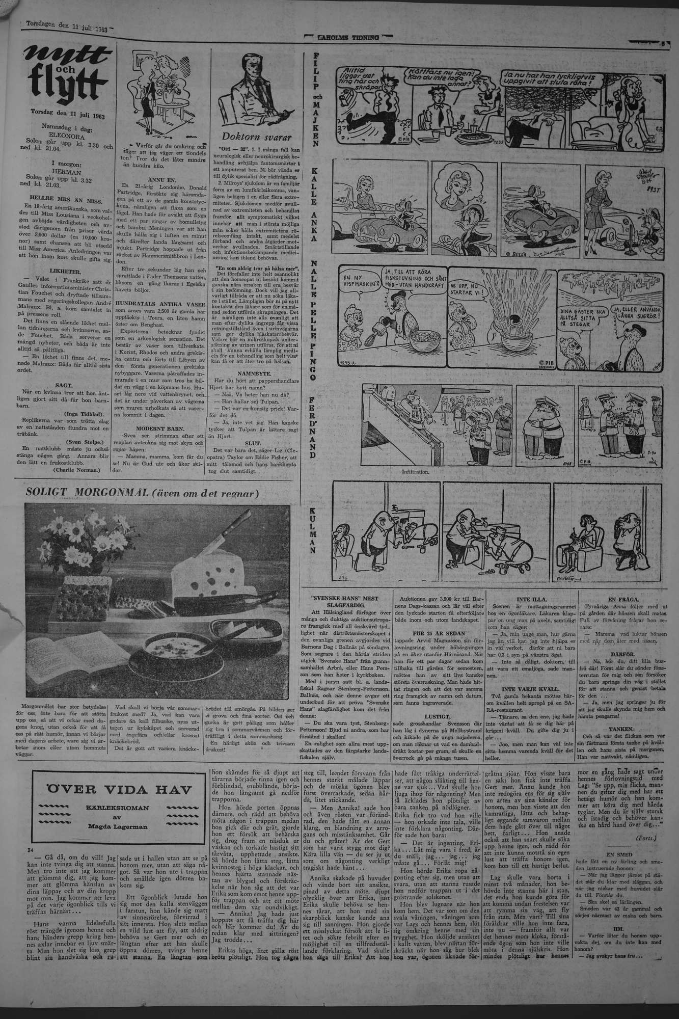 Laholms Tidning Torsdag 11 juli 1963, sida 5