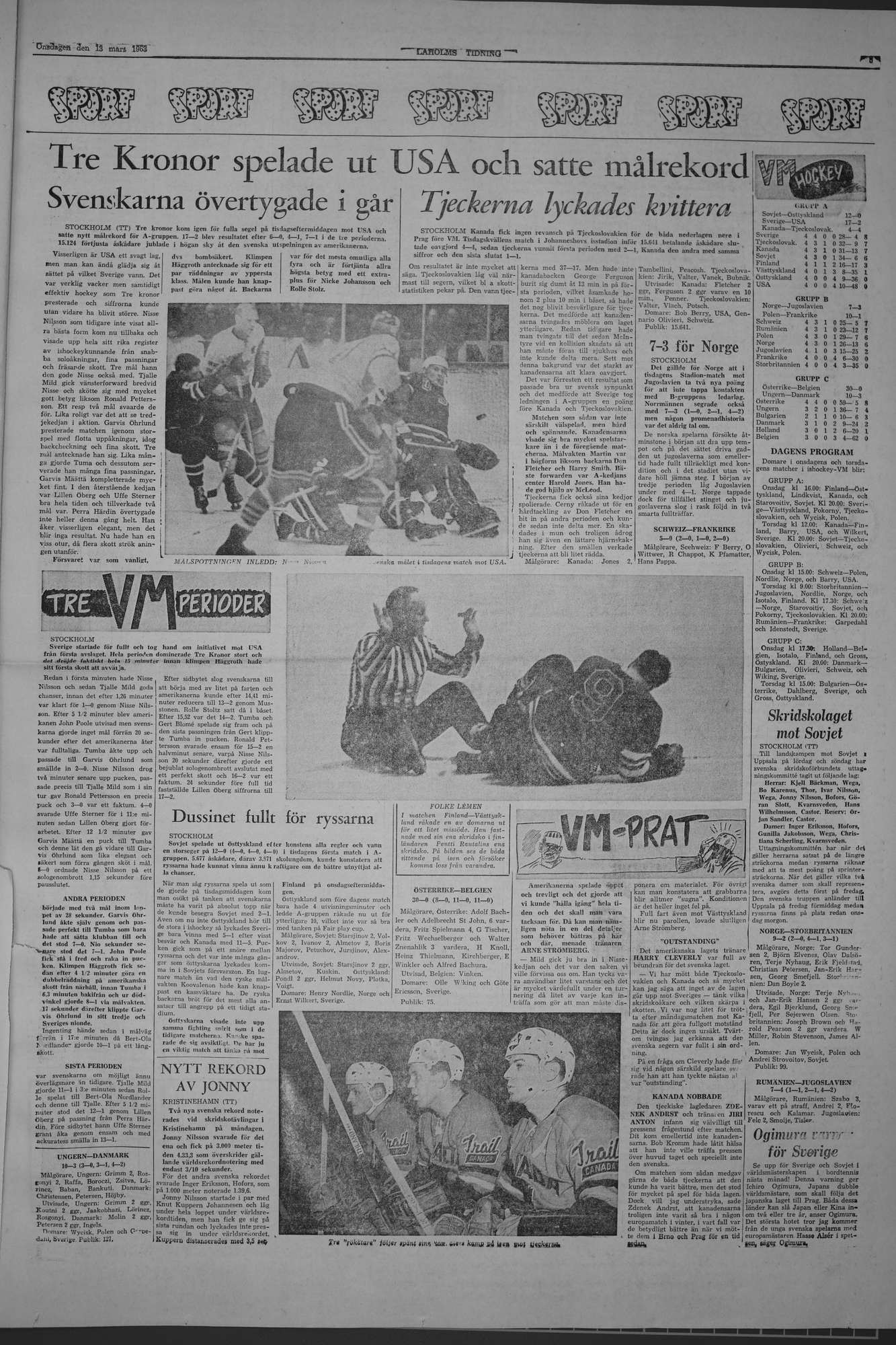 Laholms Tidning Onsdag 13 mars 1963, sida 5