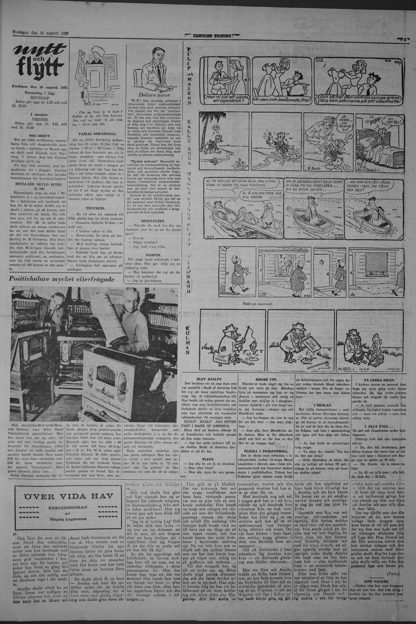 Laholms Tidning Fredag 16 augusti 1963, sida 5