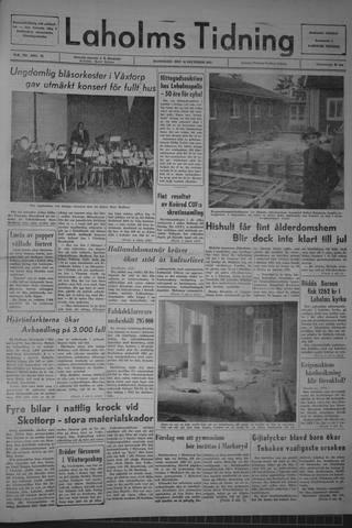 Förstasidan, Måndag 16 december 1963