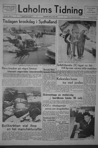 Förstasidan, Onsdag 17 juli 1963