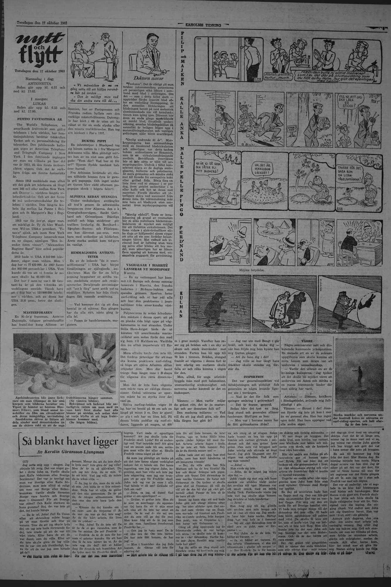 Laholms Tidning Torsdag 17 oktober 1963, sida 5