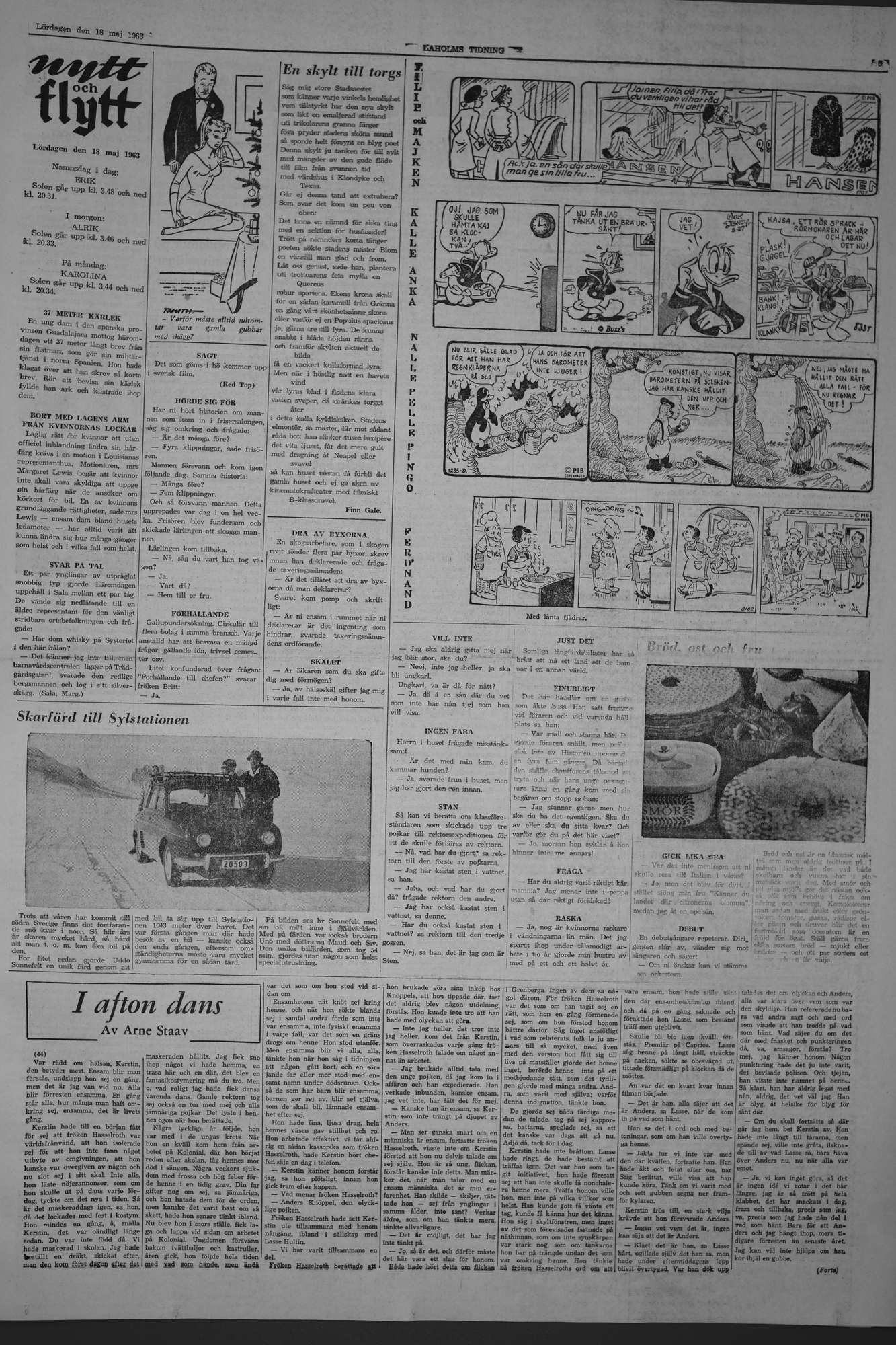 Laholms Tidning Lördag 18 maj 1963, sida 5