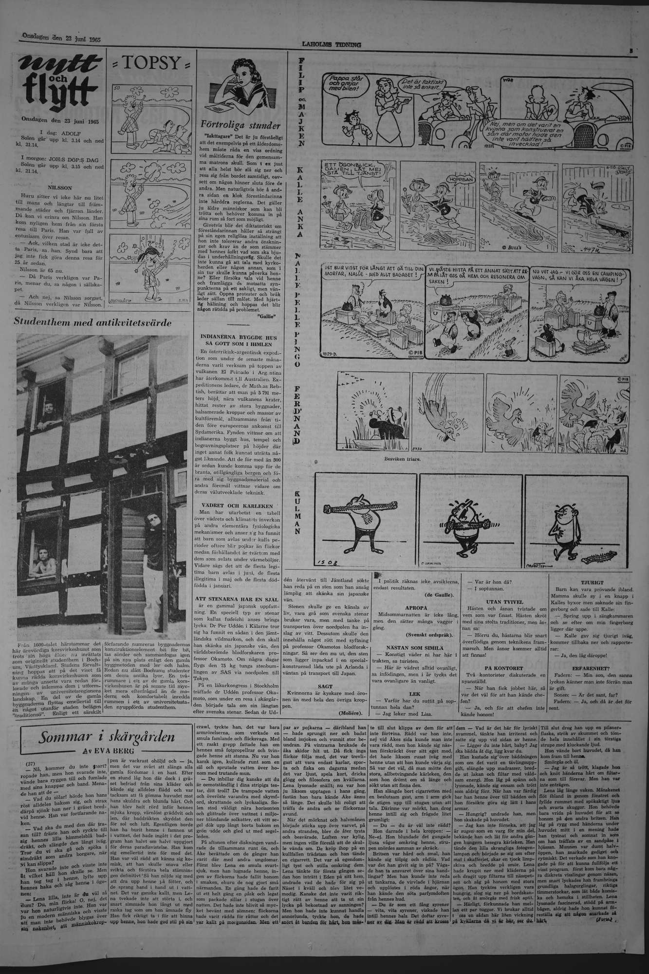 Laholms Tidning Onsdag 23 juni 1965, sida 5