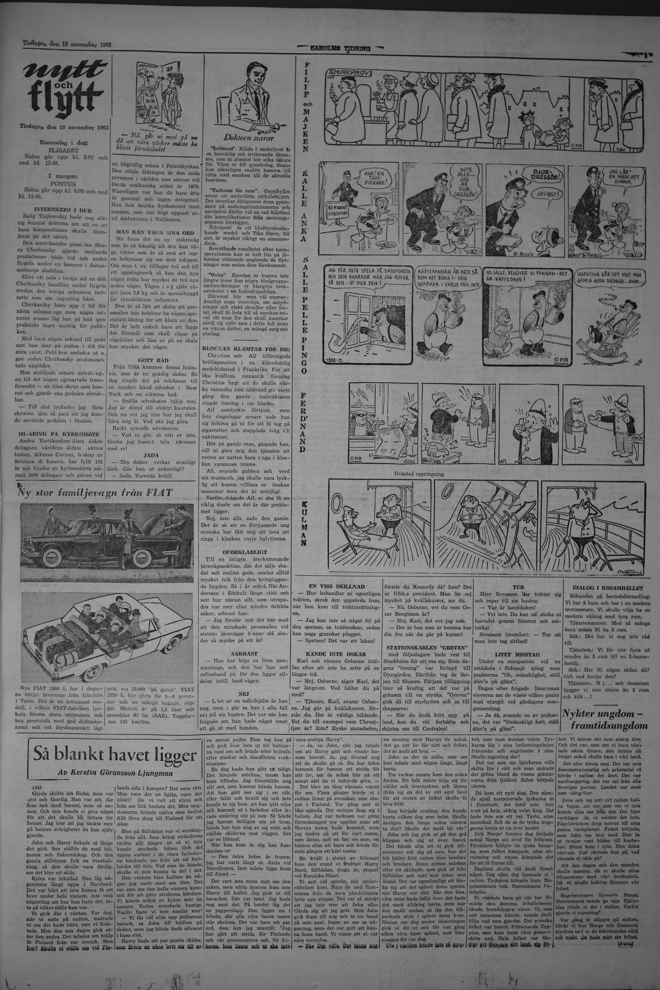 Laholms Tidning Tisdag 19 november 1963, sida 5