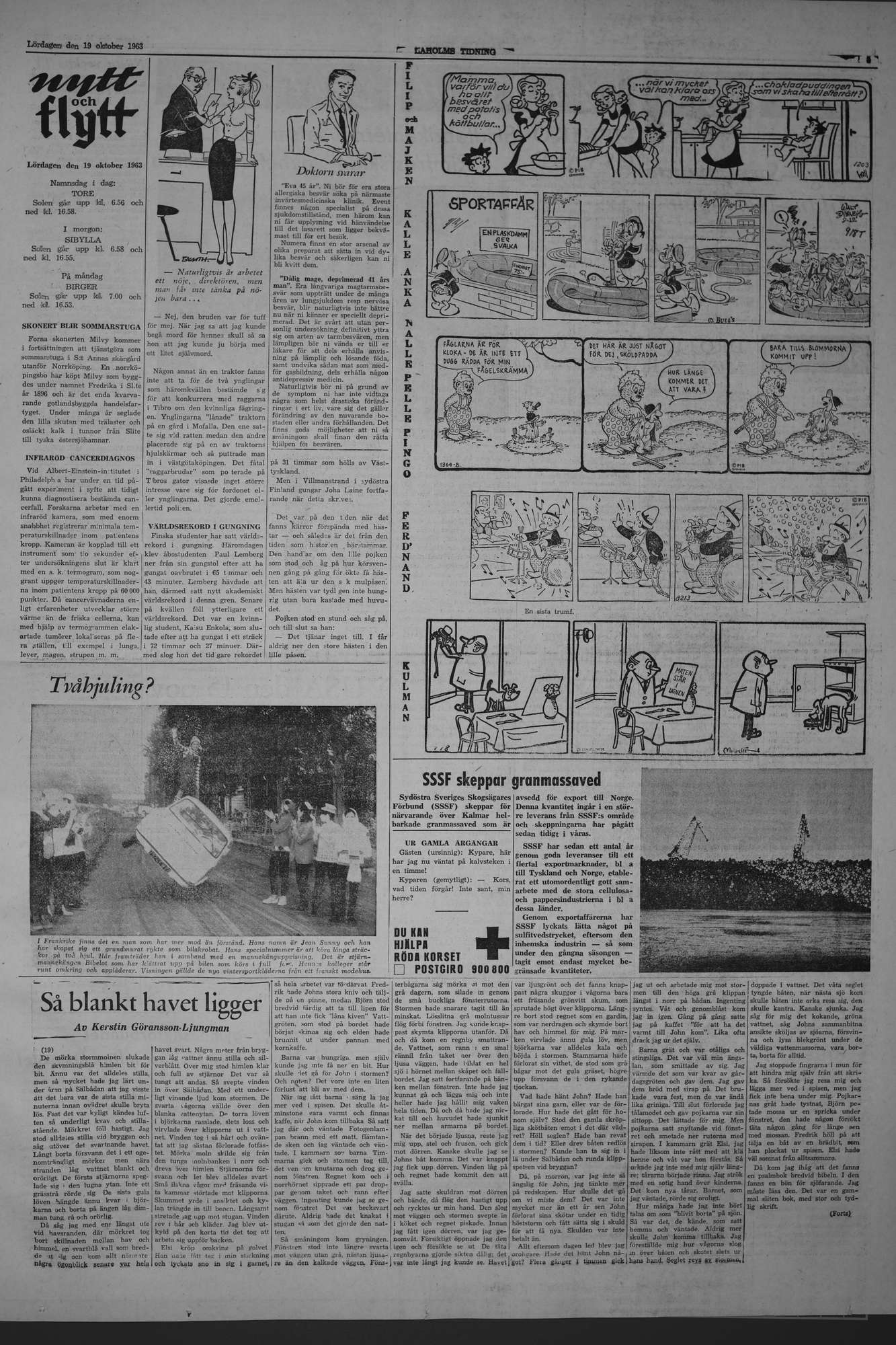 Laholms Tidning Lördag 19 oktober 1963, sida 5