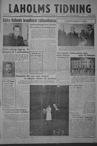 Förstasidan, Lördag 2 februari 1963