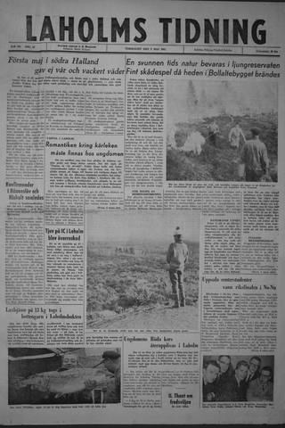 Förstasidan, Torsdag 2 maj 1963