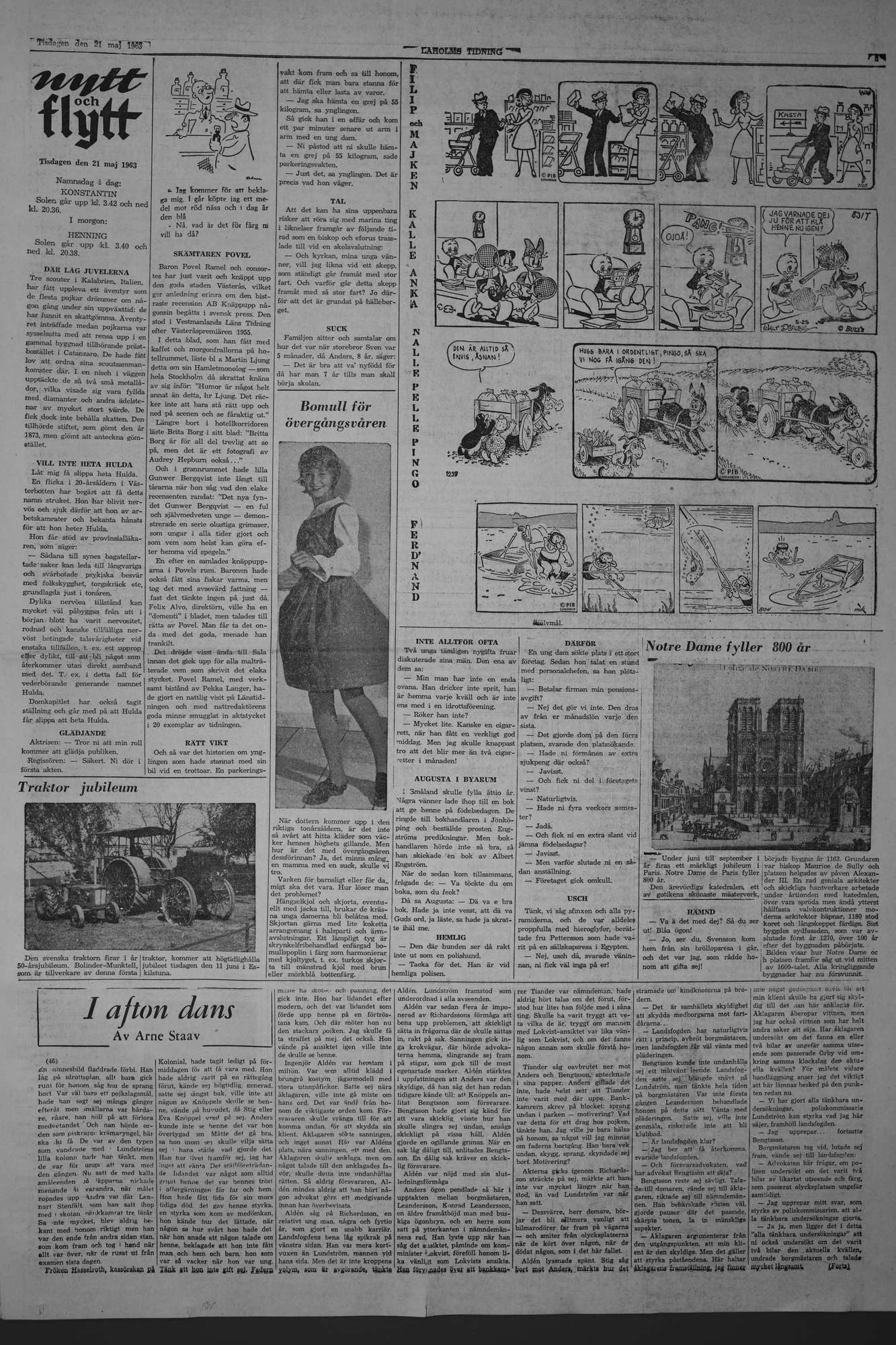 Laholms Tidning Tisdag 21 maj 1963, sida 5